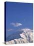 Mount McKinley Under a Half Moon-Merrill Images-Stretched Canvas