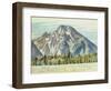 Mount Moran, 1946-Edward Hopper-Framed Giclee Print