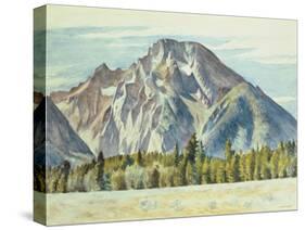 Mount Moran, 1946-Edward Hopper-Stretched Canvas