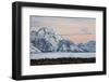 Mount Moran at Dawn in the Winter-James Hager-Framed Photographic Print