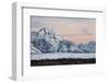 Mount Moran at Dawn in the Winter-James Hager-Framed Photographic Print