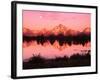 Mount Moran at Dusk-Robert Glusic-Framed Photographic Print