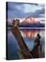 Mount Moran at Jackson Lake from Jackson Lake Dam in Grand Teton National Park, Wyoming-Melissa Southern-Stretched Canvas