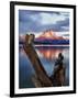 Mount Moran at Jackson Lake from Jackson Lake Dam in Grand Teton National Park, Wyoming-Melissa Southern-Framed Photographic Print