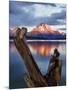 Mount Moran at Jackson Lake from Jackson Lake Dam in Grand Teton National Park, Wyoming-Melissa Southern-Mounted Photographic Print