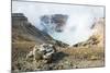 Mount Naka Active Crater Lake, Mount Aso, Kyushu, Japan, Asia-Michael Runkel-Mounted Photographic Print