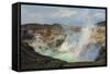 Mount Naka Active Crater Lake, Mount Aso, Kyushu, Japan, Asia-Michael Runkel-Framed Stretched Canvas