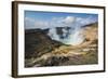 Mount Naka Active Crater Lake, Mount Aso, Kyushu, Japan, Asia-Michael Runkel-Framed Photographic Print