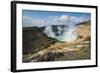 Mount Naka Active Crater Lake, Mount Aso, Kyushu, Japan, Asia-Michael Runkel-Framed Photographic Print