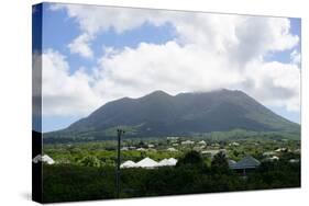 Mount Nevis, Nevis, St. Kitts and Nevis, Leeward Islands, West Indies, Caribbean, Central America-Robert Harding-Stretched Canvas