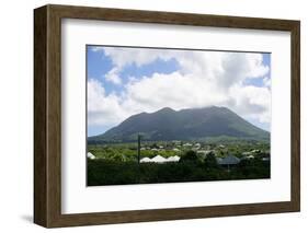 Mount Nevis, Nevis, St. Kitts and Nevis, Leeward Islands, West Indies, Caribbean, Central America-Robert Harding-Framed Photographic Print