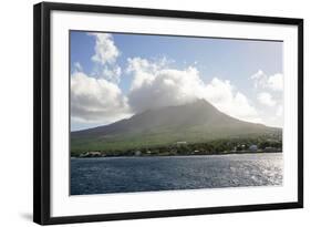 Mount Nevis, St. Kitts and Nevis, Leeward Islands, West Indies, Caribbean, Central America-Robert Harding-Framed Photographic Print