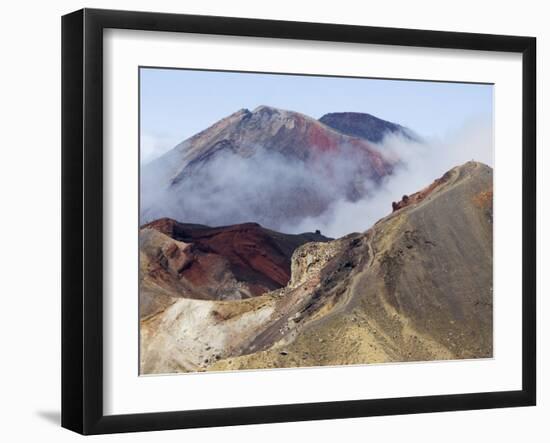 Mount Ngauruhoe, Taupo Volcanic Zone, North Island, New Zealand-Kober Christian-Framed Photographic Print