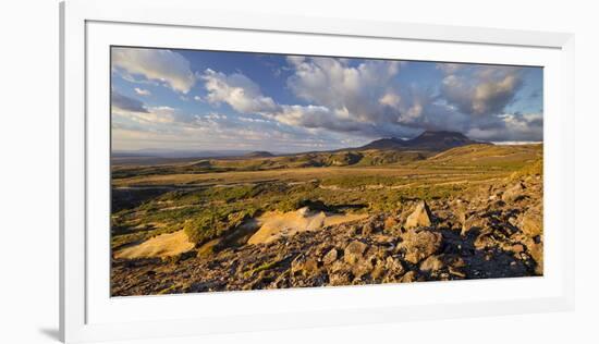 Mount Ngauruhoe, Tongariro National Park, Manawatu-Manganui, North Island, New Zealand-Rainer Mirau-Framed Photographic Print