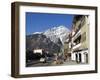 Mount Norquay and Downtown Banff, Alberta, Canada, North America-DeFreitas Michael-Framed Photographic Print