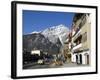 Mount Norquay and Downtown Banff, Alberta, Canada, North America-DeFreitas Michael-Framed Photographic Print