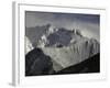 Mount Nupste from the Northside, Tibet-Michael Brown-Framed Photographic Print