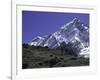 Mount Nuptse from Afar, Nepal-Michael Brown-Framed Photographic Print