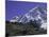 Mount Nuptse from Afar, Nepal-Michael Brown-Mounted Photographic Print