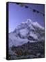 Mount Nuptse from Everest Base Camp, Nepal-Michael Brown-Framed Stretched Canvas