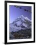 Mount Nuptse from Everest Base Camp, Nepal-Michael Brown-Framed Photographic Print