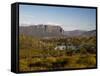 Mount Oakleigh on the Overland Track, Tasmania-Julian Love-Framed Stretched Canvas