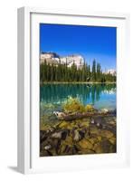 Mount Odaray above Lake O'hara, Yoho National Park, British Columbia, Canada-Russ Bishop-Framed Photographic Print