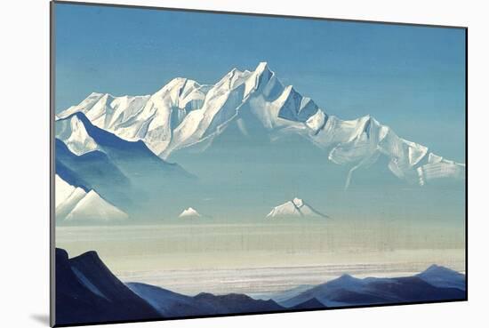 Mount of Five Treasures (Two World), 1933-Nicholas Roerich-Mounted Giclee Print