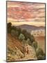 Mount of Olives and Jerusalem-Henry Andrew Harper-Mounted Giclee Print