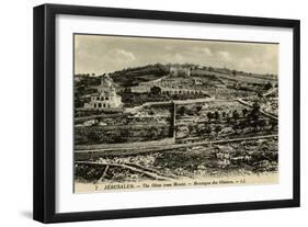 Mount of Olives, Jerusalem-null-Framed Photographic Print