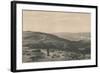 Mount of Olives & Valley of Jehoshaphat, 1871-D Mitchell-Framed Giclee Print