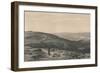 Mount of Olives & Valley of Jehoshaphat, 1871-D Mitchell-Framed Giclee Print