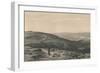 Mount of Olives & Valley of Jehoshaphat, 1871-D Mitchell-Framed Giclee Print