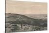 Mount of Olives & Valley of Jehoshaphat, 1871-D Mitchell-Stretched Canvas