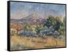 Mount of Sainte-Victoire, C.1888-89-Pierre-Auguste Renoir-Framed Stretched Canvas