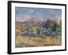 Mount of Sainte-Victoire, C.1888-89-Pierre-Auguste Renoir-Framed Giclee Print