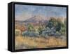 Mount of Sainte-Victoire, C.1888-89-Pierre-Auguste Renoir-Framed Stretched Canvas