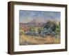 Mount of Sainte-Victoire, C.1888-89-Pierre-Auguste Renoir-Framed Giclee Print