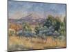 Mount of Sainte-Victoire, C.1888-89-Pierre-Auguste Renoir-Mounted Giclee Print