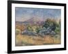 Mount of Sainte-Victoire, C.1888-89-Pierre-Auguste Renoir-Framed Giclee Print