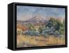 Mount of Sainte-Victoire, C.1888-89-Pierre-Auguste Renoir-Framed Stretched Canvas