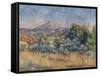 Mount of Sainte-Victoire, C.1888-89-Pierre-Auguste Renoir-Framed Stretched Canvas