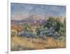 Mount of Sainte-Victoire, C.1888-89-Pierre-Auguste Renoir-Framed Giclee Print