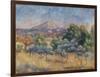 Mount of Sainte-Victoire, C.1888-89-Pierre-Auguste Renoir-Framed Giclee Print