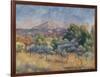 Mount of Sainte-Victoire, C.1888-89-Pierre-Auguste Renoir-Framed Giclee Print