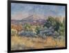 Mount of Sainte-Victoire, C.1888-89-Pierre-Auguste Renoir-Framed Giclee Print