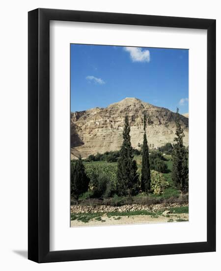 Mount of Temptation, Jericho, Israel, Middle East-Robert Harding-Framed Photographic Print
