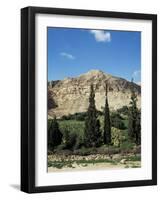 Mount of Temptation, Jericho, Israel, Middle East-Robert Harding-Framed Photographic Print