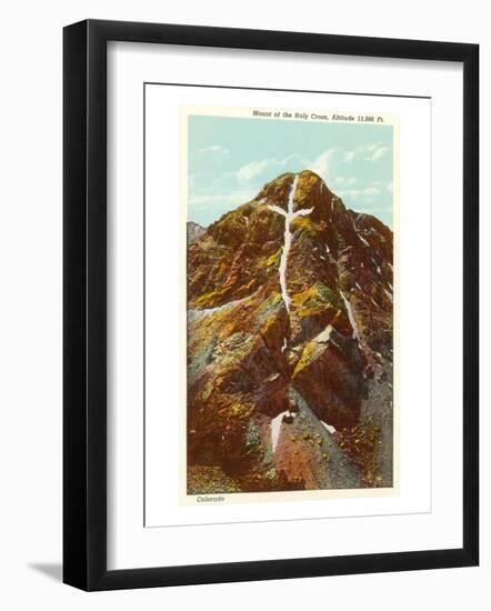 Mount of the Holy Cross, Colorado-null-Framed Art Print