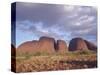 Mount Olga from the West, Northern Territory, Australia-Paolo Koch-Stretched Canvas